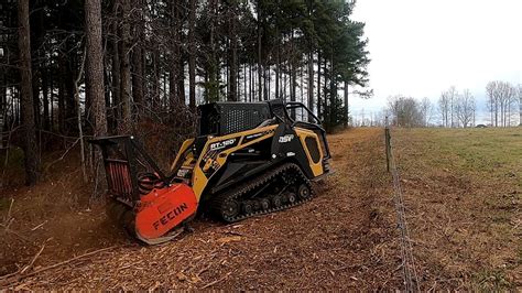 clearing fence row with skid steer|fence line clearing cost.